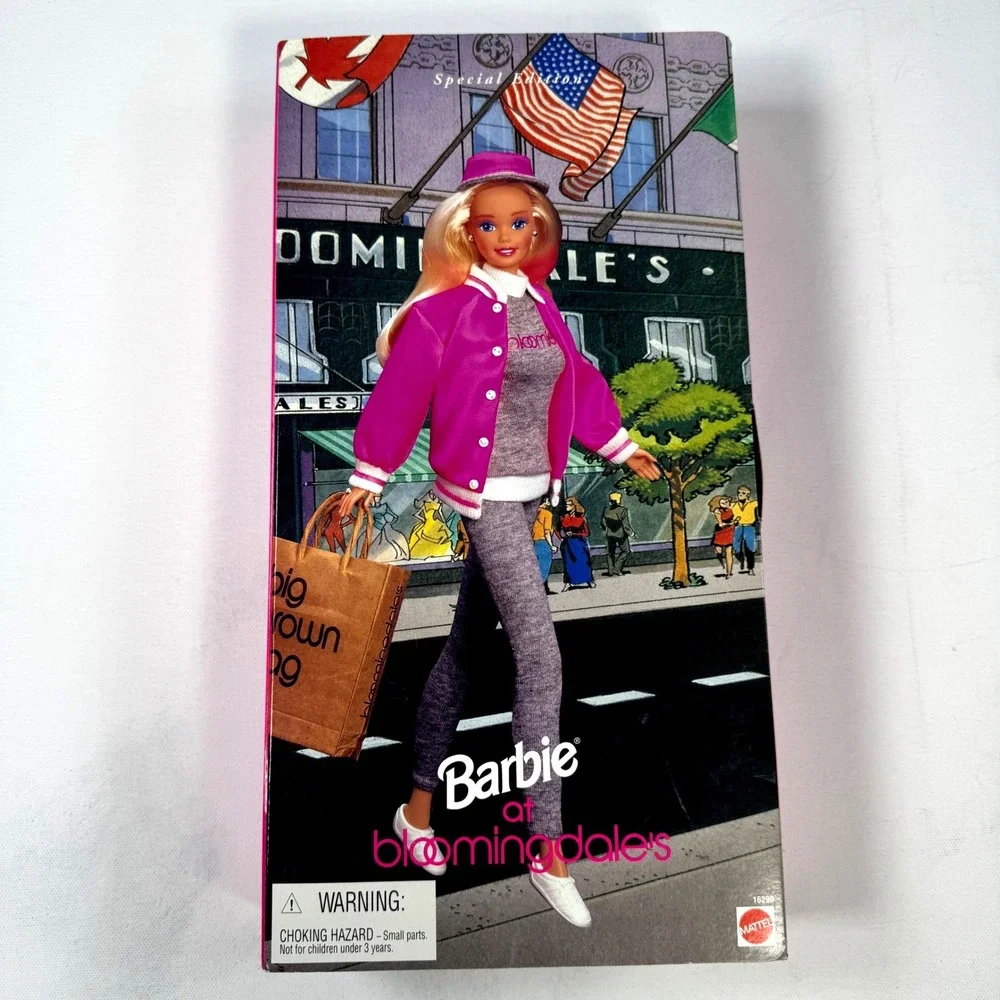 Mattel Barbie at Bloomingdale's Special Edition Doll 1996 Pink Jacket 16290 NIB